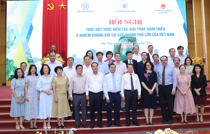 Hội nghị ‘Thúc đẩy giải pháp giảm thiểu ô nhiễm không khí tại các đô thị lớn ở Việt Nam