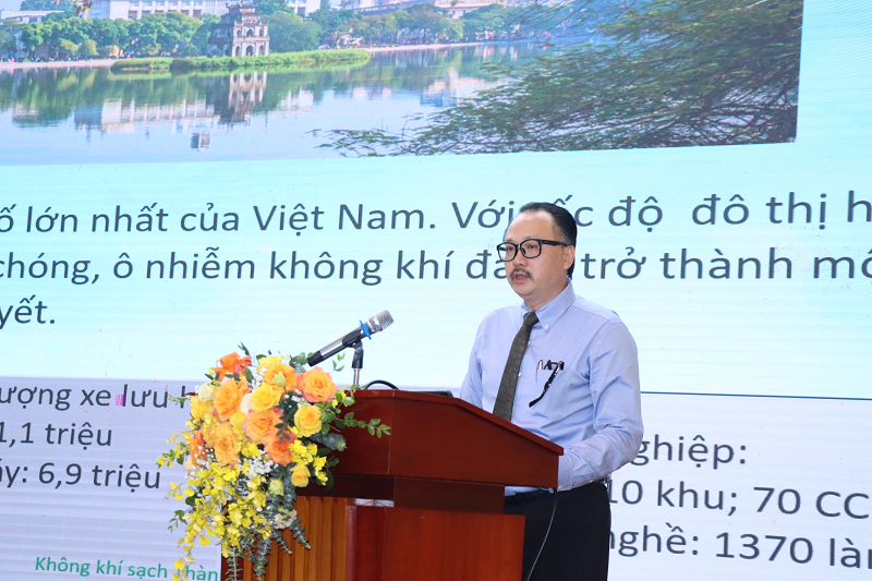 Hội nghị ‘Thúc đẩy giải pháp giảm thiểu ô nhiễm không khí tại các đô thị lớn ở Việt Nam