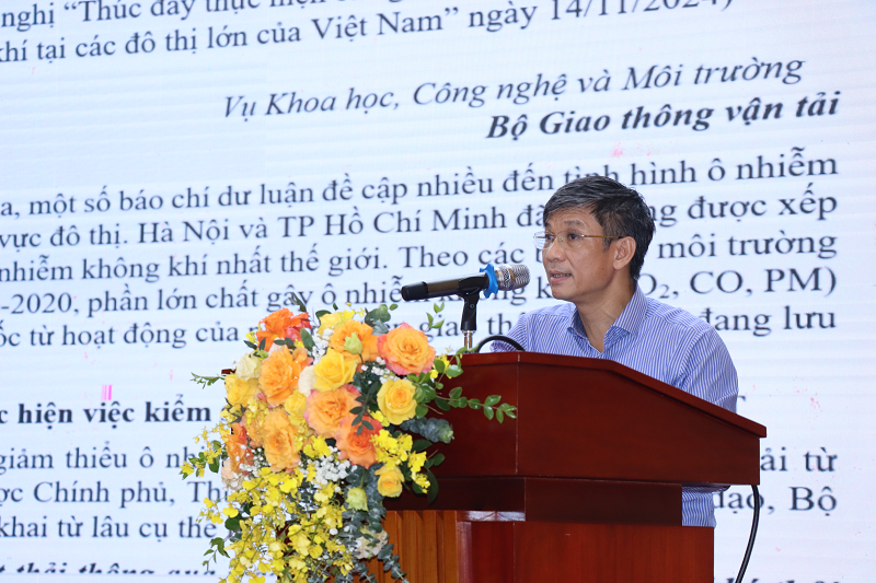 Hội nghị ‘Thúc đẩy giải pháp giảm thiểu ô nhiễm không khí tại các đô thị lớn ở Việt Nam