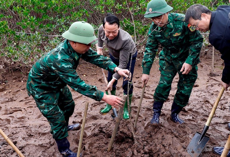 Bộ TN&MT phát động “Tết trồng cây đời đời nhớ ơn Bác Hồ” tại Thái Bình