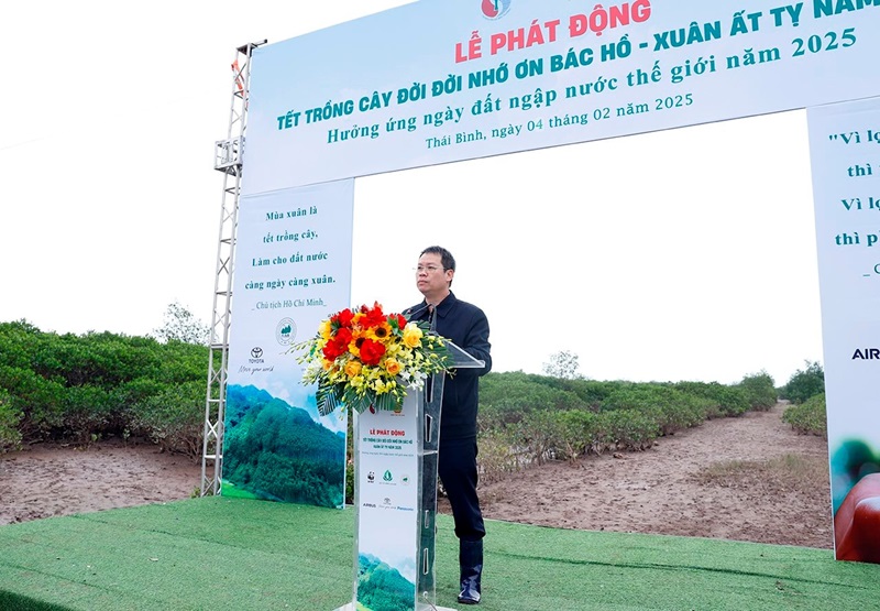 Bộ TN&MT phát động “Tết trồng cây đời đời nhớ ơn Bác Hồ” tại Thái Bình