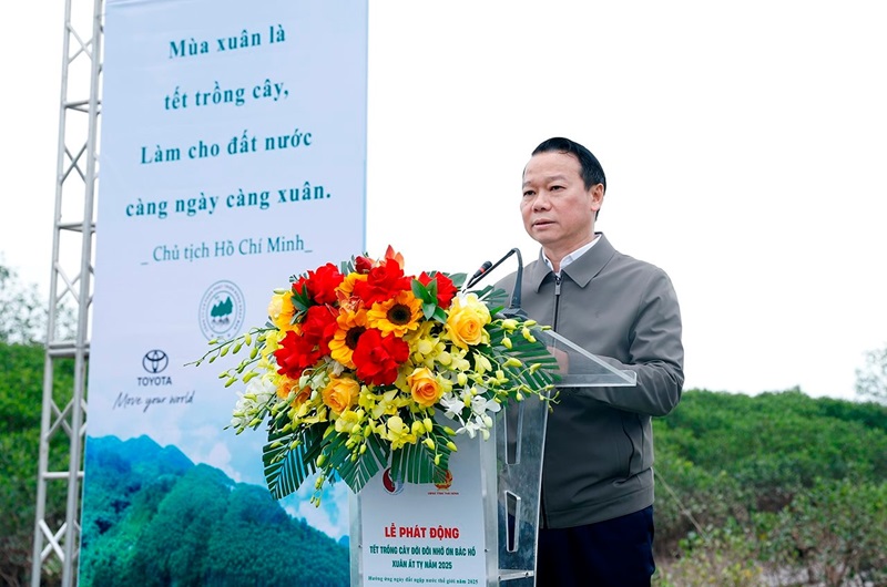 Bộ TN&MT phát động “Tết trồng cây đời đời nhớ ơn Bác Hồ” tại Thái Bình