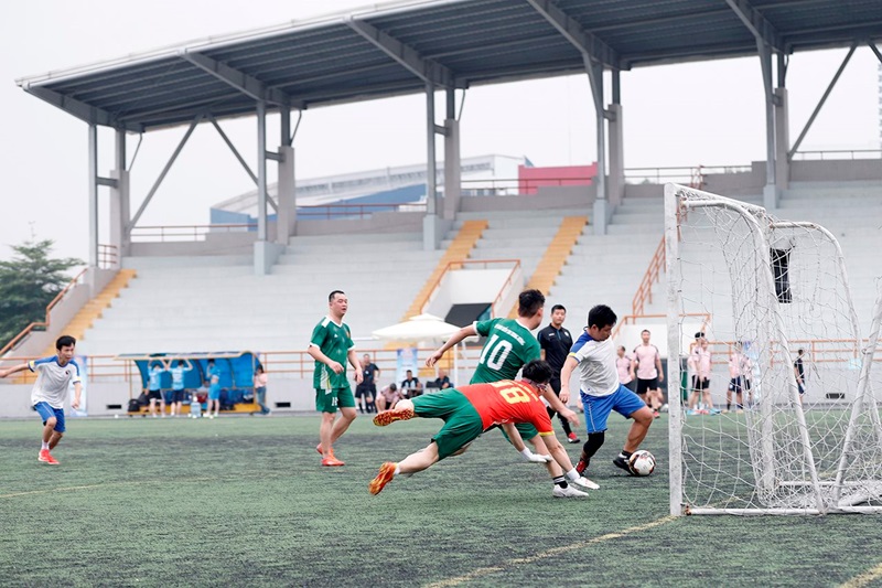 Đội bóng Bộ TN&MT đứng đầu bảng A tại Giải bóng đá công chức, viên chức, lao động năm 2024