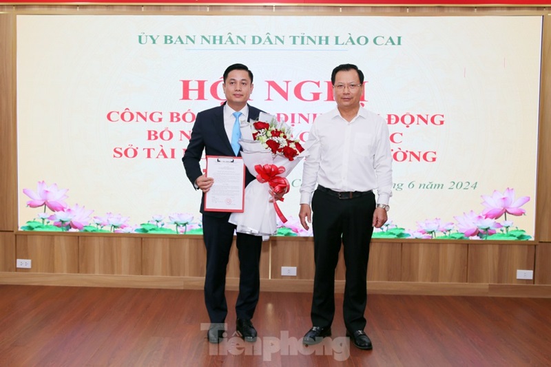 Bổ nhiệm Phó Chủ tịch huyện làm Phó Giám đốc Sở Tài nguyên và Môi trường tỉnh Lào Cai