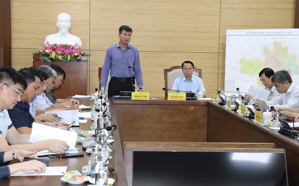 Bộ trưởng Đỗ Đức Duy chủ trì họp đánh giá công tác khắc phục hậu quả thiên tai tại Yên Bái