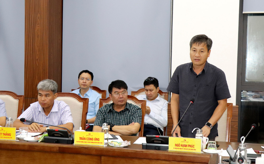 Bộ trưởng Đỗ Đức Duy chủ trì họp đánh giá công tác khắc phục hậu quả thiên tai tại Yên Bái