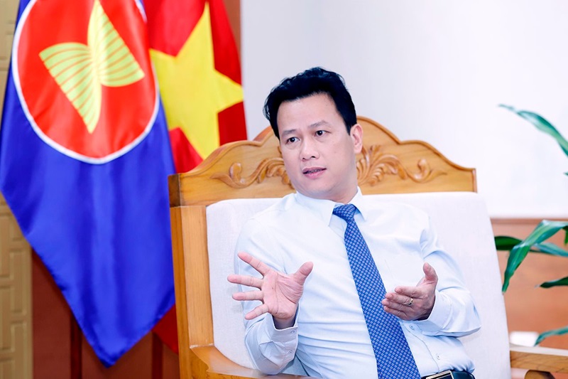 Bộ trưởng Đặng Quốc Khánh tiếp lãnh đạo cao cấp Hàn Quốc trong lĩnh vực xử lý nước thải