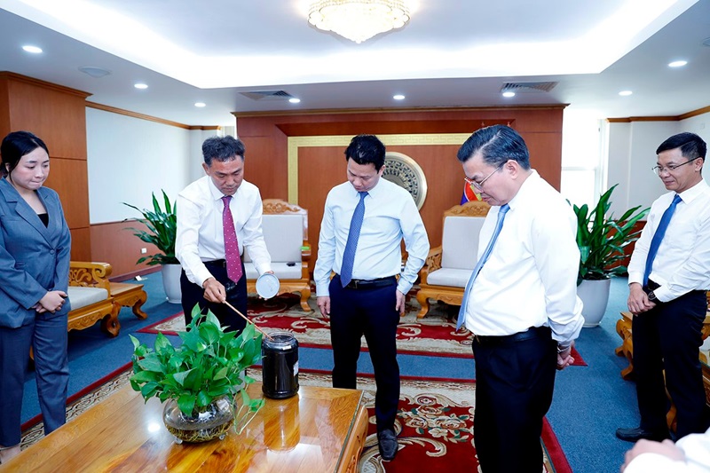 Bộ trưởng Đặng Quốc Khánh tiếp lãnh đạo cao cấp Hàn Quốc trong lĩnh vực xử lý nước thải