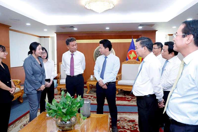Bộ trưởng Đặng Quốc Khánh tiếp lãnh đạo cao cấp Hàn Quốc trong lĩnh vực xử lý nước thải
