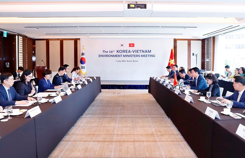 Khai mạc Hội nghị Bộ trưởng Môi trường Việt Nam - Hàn Quốc lần thứ 16