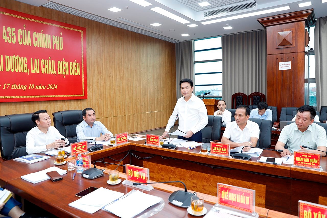 Bộ trưởng Đỗ Đức Duy làm việc với Hải Dương, Điện Biên, Lai Châu về thúc đẩy đầu tư, sản xuất trên địa bàn các tỉnh