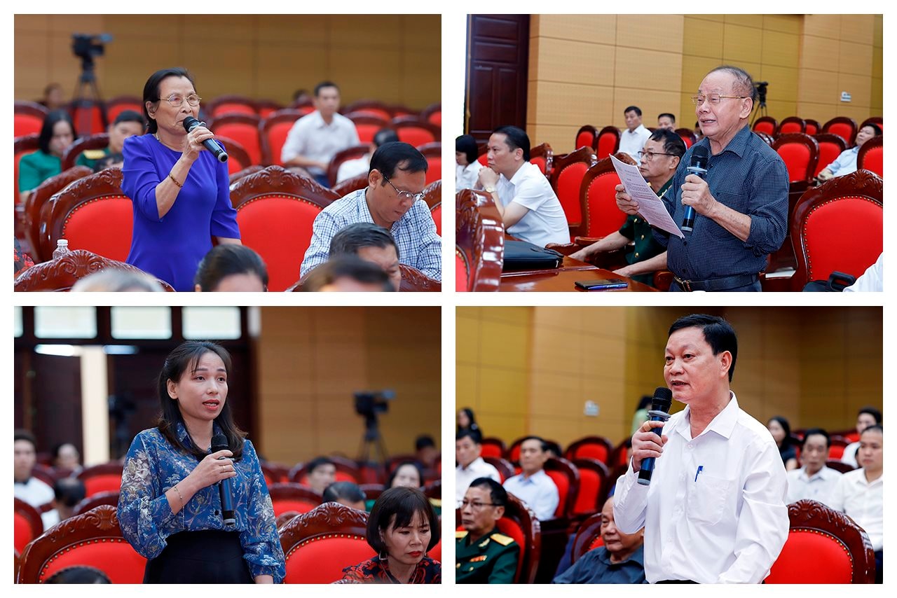 Bộ trưởng Bộ Tài nguyên và Môi trường Đỗ Đức Duy tiếp xúc cử tri tại Yên Bái