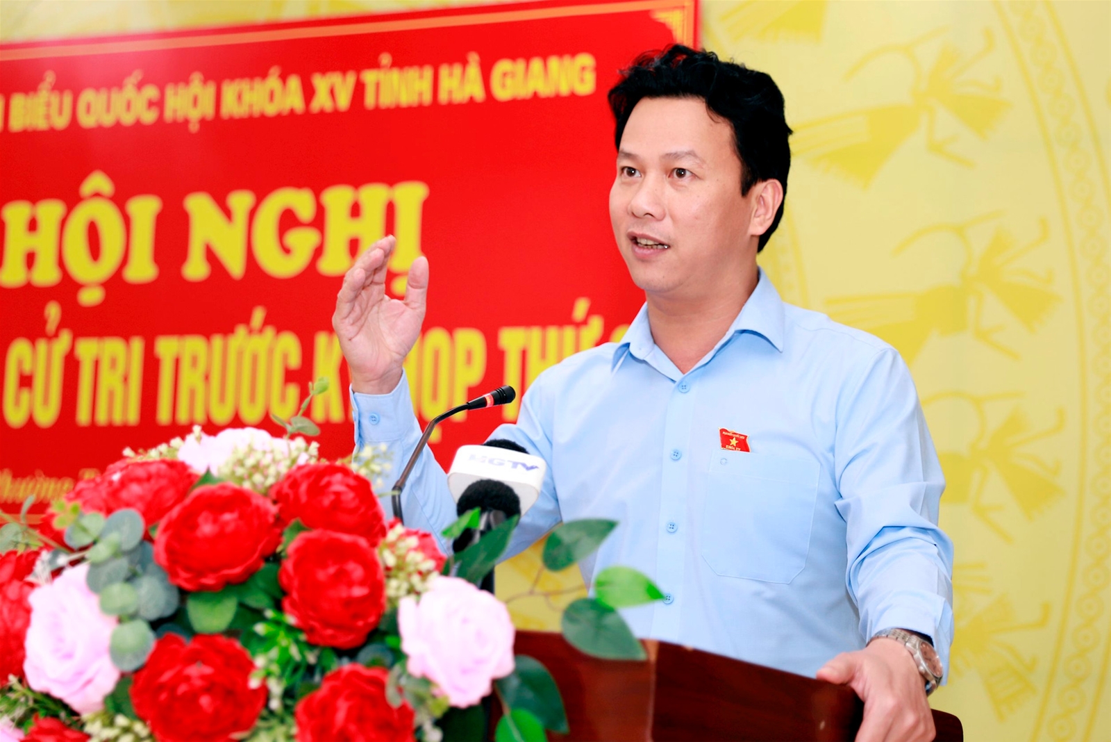 Bộ trưởng Đặng Quốc Khánh tiếp xúc cử tri Hà Giang trước Kỳ họp thứ 6, Quốc hội khóa XV