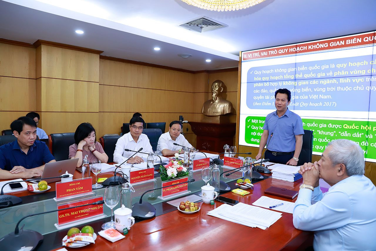 Hội đồng thẩm định nhất trí thông qua Quy hoạch không gian biển quốc gia thời kỳ 2021-2030, tầm nhìn đến năm 2050