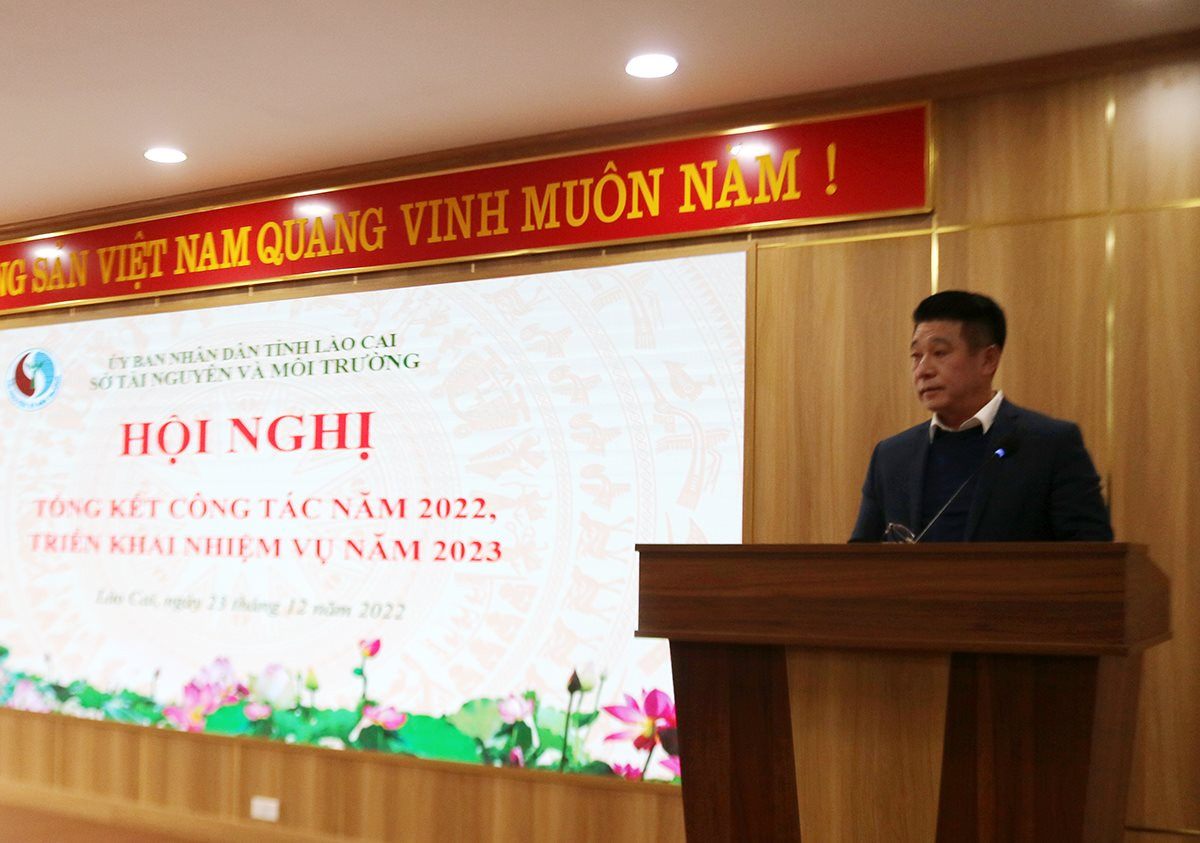 Ngành Tài nguyên và Môi trường Lào Cai triển khai nhiệm vụ năm 2023