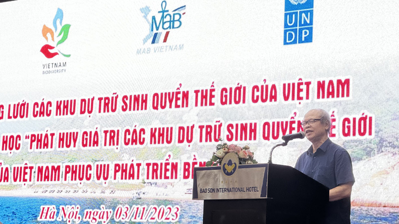 Nâng cao giá trị các Khu Dự trữ sinh quyển thế giới của Việt Nam