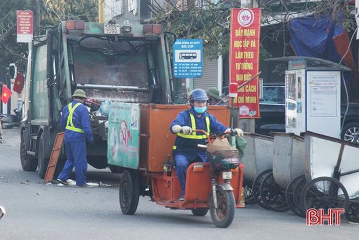 Để rác thải không ứ đọng trong dịp tết