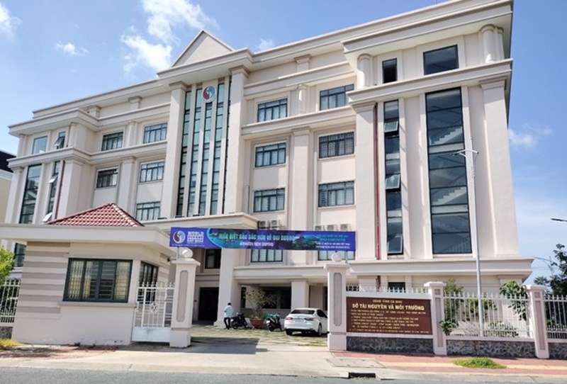 Trụ sở mới của Sở Tài nguyên Cà Mau thấm dột nghiêm trọng, chưa được nghiệm thu