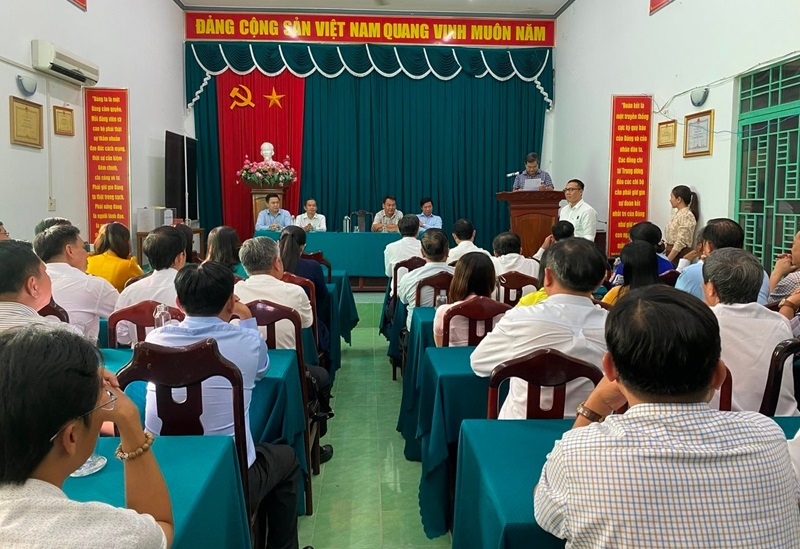Sở Nông nghiệp và Môi trường TP. Cần Thơ triển khai các quyết định về công tác cán bộ