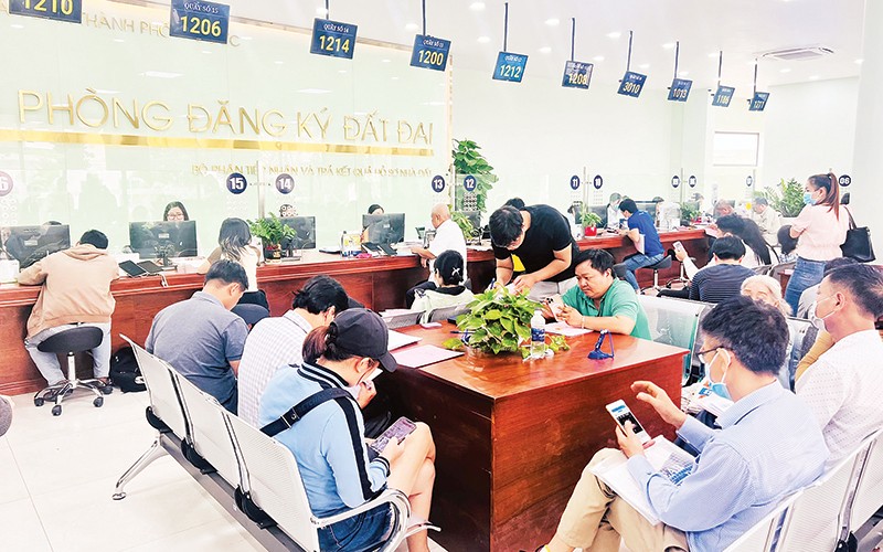 Cấp chủ quyền nhà, đất trực tuyến