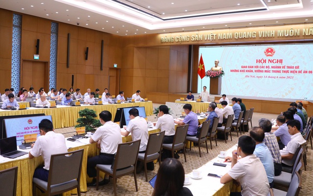 Đề án 06: Bộ, ngành phải đi trước, thông suốt trước khi triển khai xuống địa phương