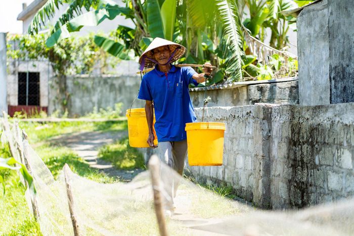 Nước sạch khơi nguồn mang niềm vui đến người dân miền Trung