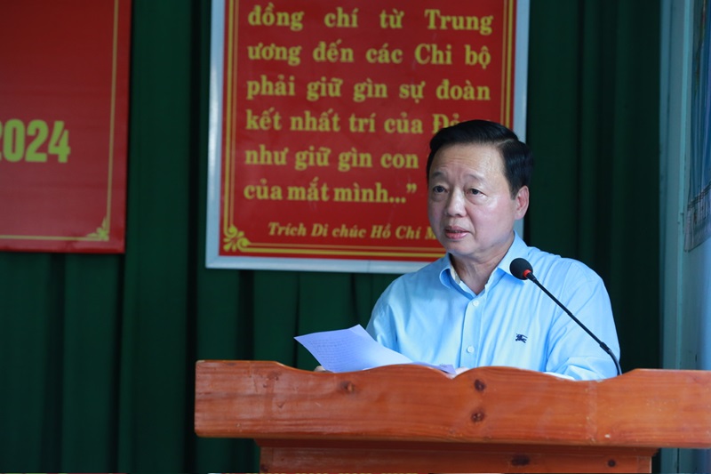 Cùng nhau xây dựng quê hương thành nơi 'ai đi xa cũng nhớ về, ai đã đến một lần cũng muốn quay lại'