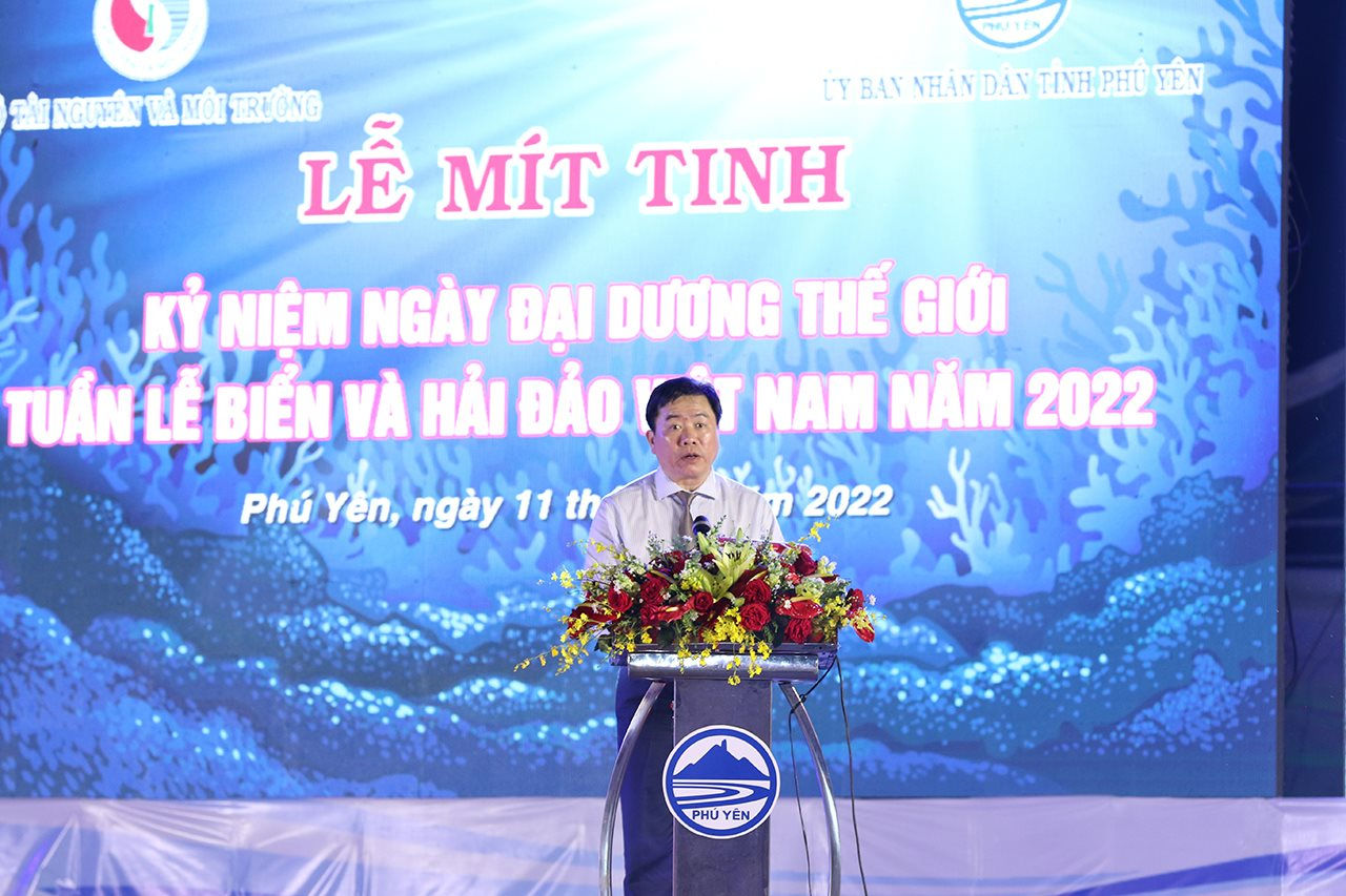 Mít tinh hưởng ứng Tuần lễ Biển và Hải đảo Việt Nam, kỷ niệm Ngày Đại dương thế giới năm 2022