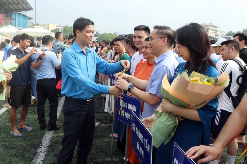 Đội bóng Bộ TN&MT tranh tài tại Giải bóng đá công chức, viên chức, lao động năm 2024