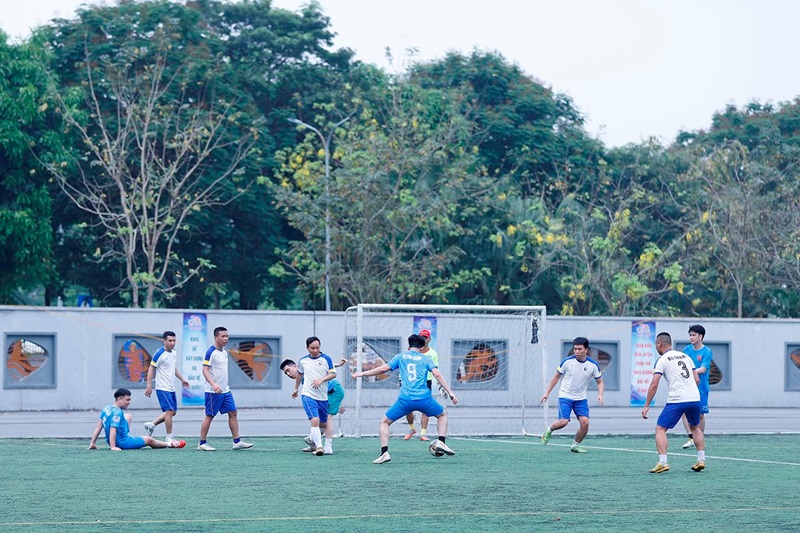 Đội bóng Bộ TN&MT tranh tài tại Giải bóng đá công chức, viên chức, lao động năm 2024