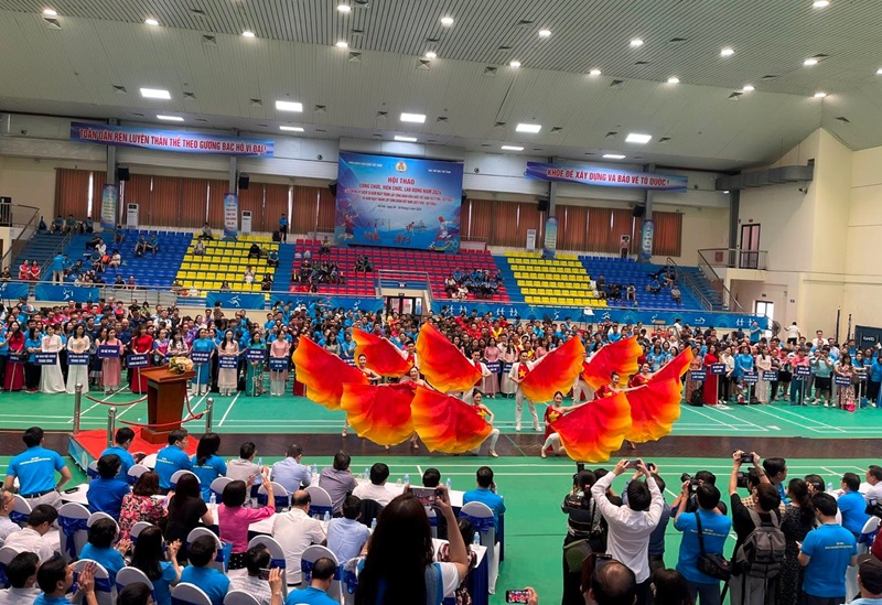 Khai mạc Hội thao Công đoàn Viên chức Việt Nam năm 2024