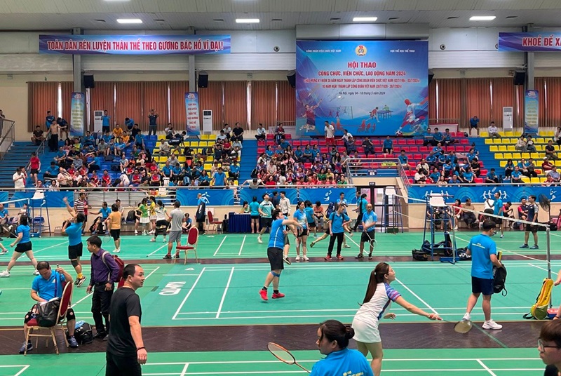 Khai mạc Hội thao Công đoàn Viên chức Việt Nam năm 2024