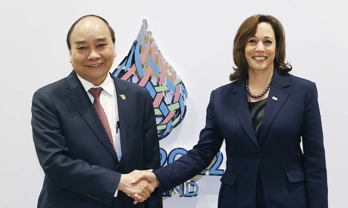 Chủ tịch nước Nguyễn Xuân Phúc gặp lãnh đạo Mỹ, Trung