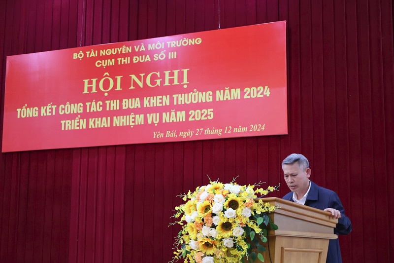 Cụm Thi đua số III - Bộ TN&MT: Triển khai phương hướng, nhiệm vụ năm 2025