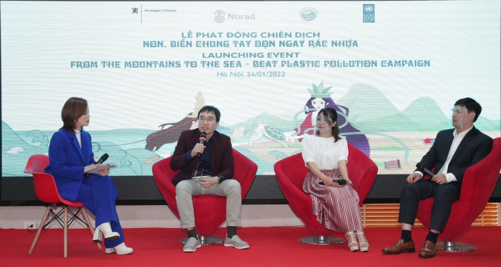 Khởi động chiến dịch 'Non, biển chung tay - Dọn ngay rác nhựa'