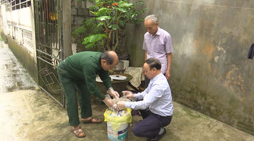 Hiệu quả từ thói quen phân loại rác thải tại hộ gia đình ở Hà Nam