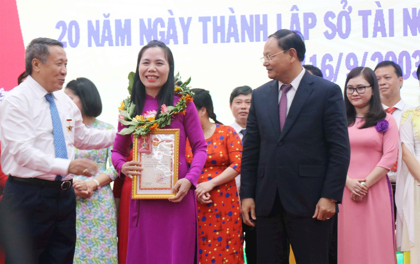 Thứ trưởng Lê Minh Ngân dự Lễ kỷ niệm 20 năm thành lập Sở TN&MT tỉnh Quảng Trị