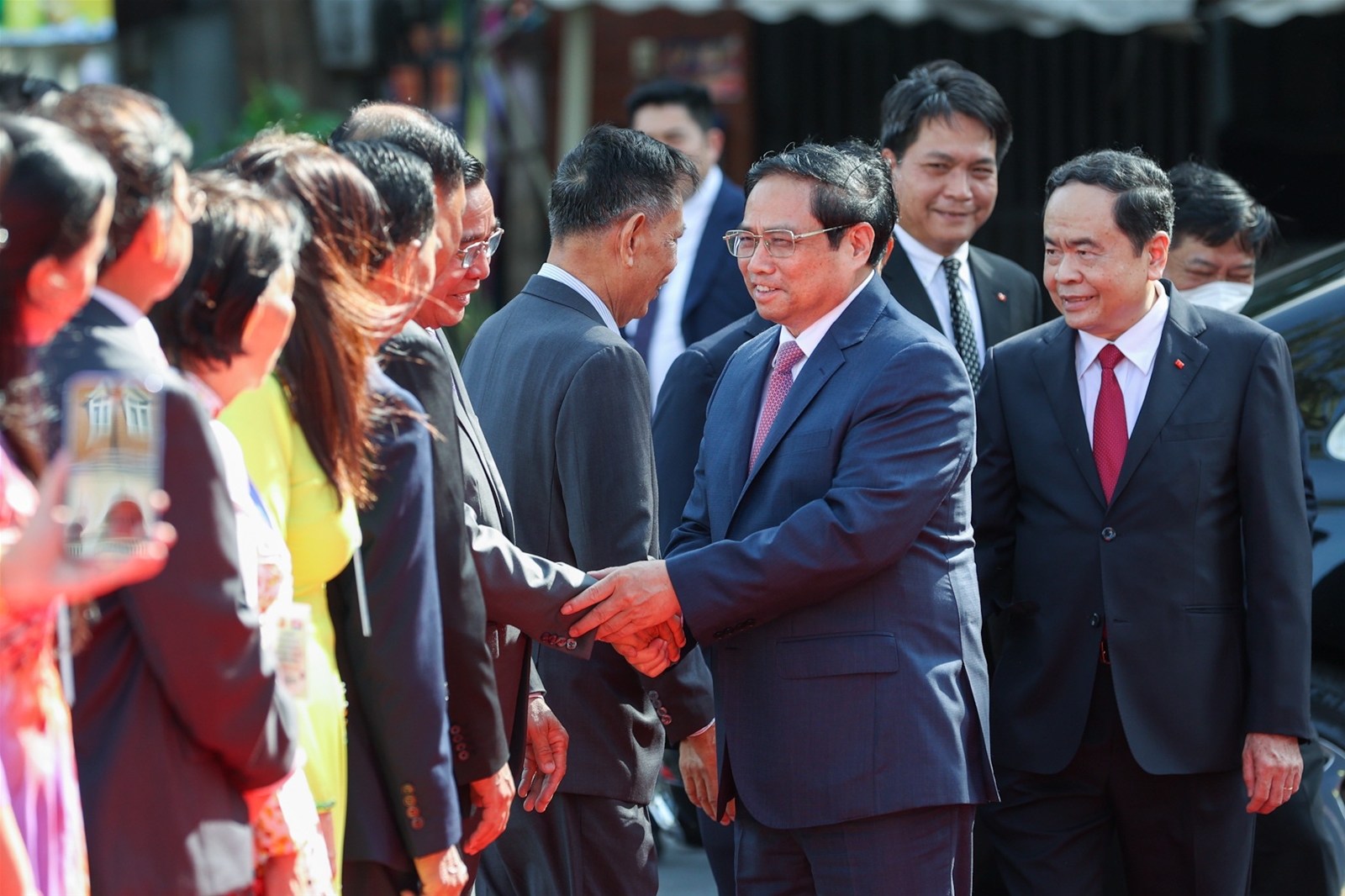 Hoạt động đầu tiên của Thủ tướng Phạm Minh Chính tại Phnom Penh