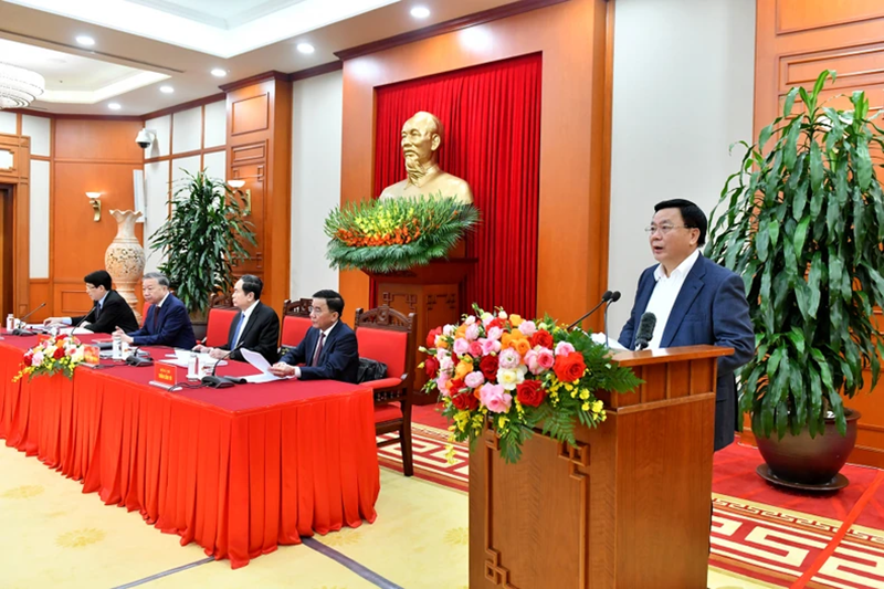 Hoàn thiện dự thảo các văn kiện trên cơ sở nhận thức sâu sắc tầm vóc, ý nghĩa Đại hội XIV của Đảng