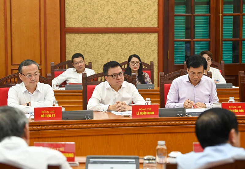 Chủ động, tích cực, bảo đảm tiến độ và chất lượng công tác tổ chức phục vụ Đại hội XIV của Đảng