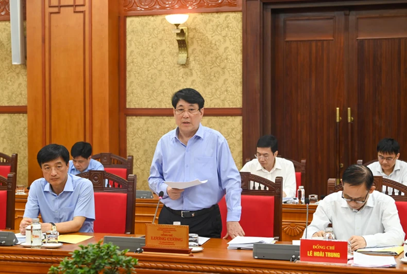 Chủ động, tích cực, bảo đảm tiến độ và chất lượng công tác tổ chức phục vụ Đại hội XIV của Đảng