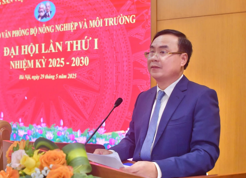 Tổ chức thành công Đại hội Văn phòng Bộ Nông nghiệp và Môi trường