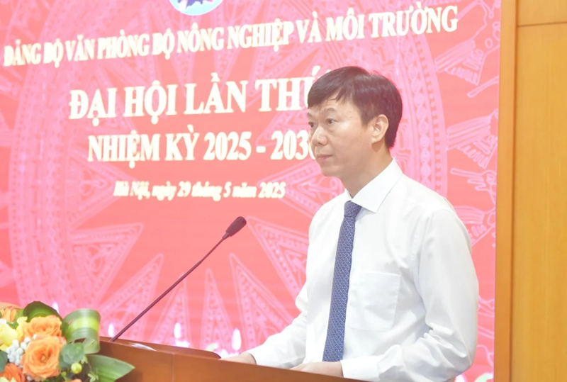 Tổ chức thành công Đại hội Văn phòng Bộ Nông nghiệp và Môi trường