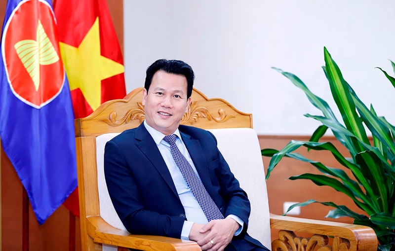 Bộ trưởng Đặng Quốc Khánh tiếp Đại sứ Nhật Bản và Chủ tịch Tập đoàn EREX