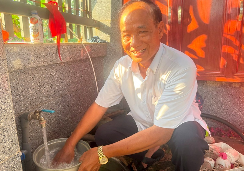 Đắk Lắk: Người dân phấn khởi khi nước sạch được đưa về tận nhà