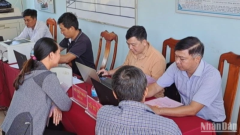 Thử nghiệm Hệ thống cơ sở dữ liệu đất đai tại huyện Đắk R’Lấp