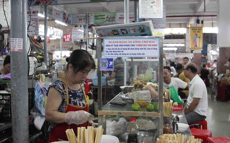 Khởi động mô hình chợ giảm rác thải nhựa tại Đà Nẵng