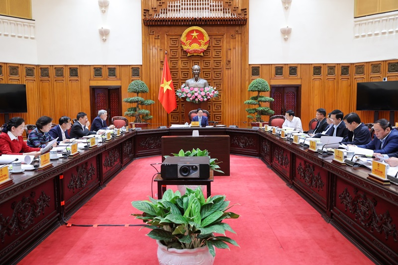 Đảng ủy Chính phủ thảo luận về đề án sắp xếp, tổ chức lại đơn vị hành chính các cấp