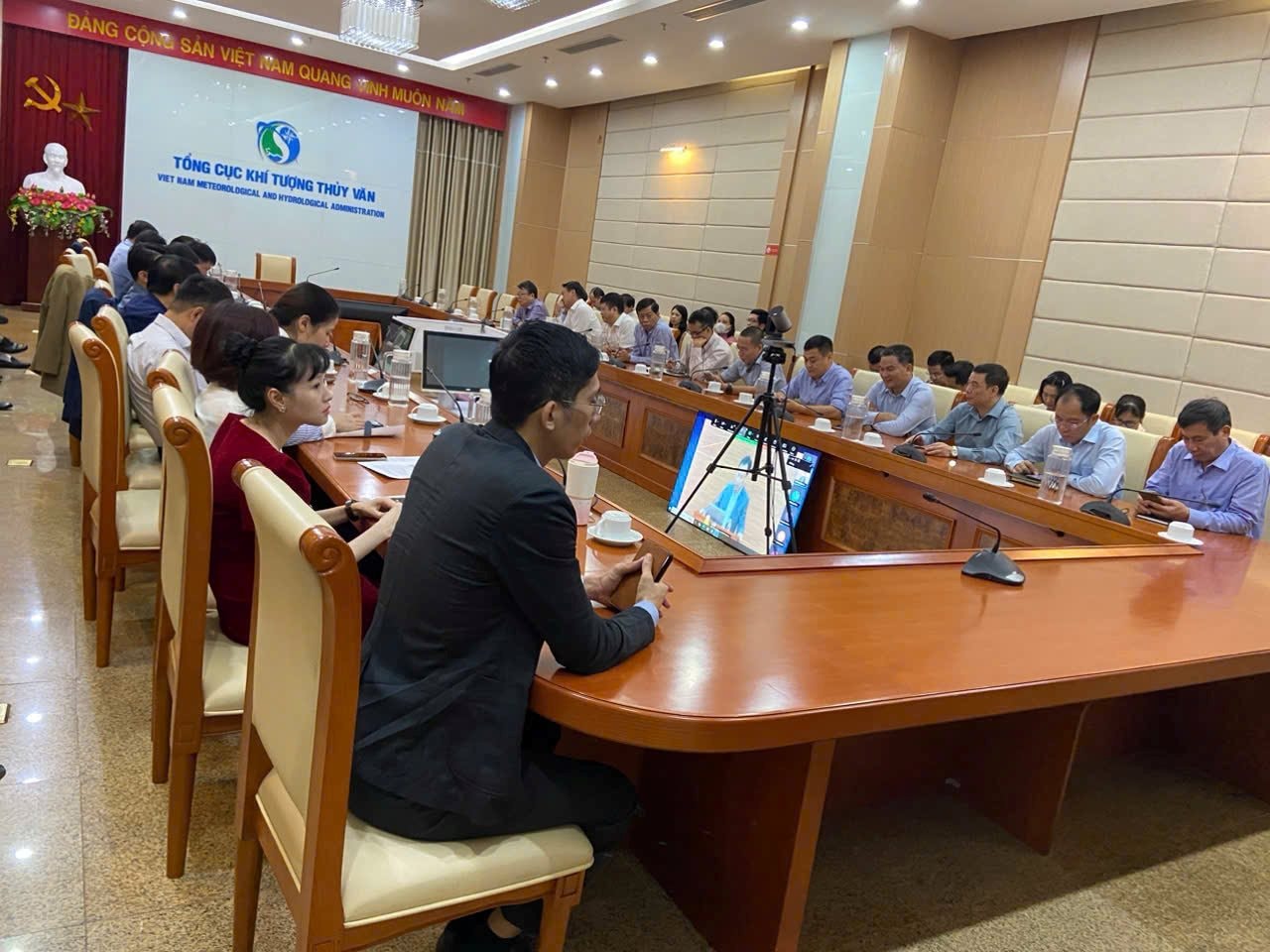 Đảng ủy Bộ TN&MT tham dự trực tuyến Hội nghị tập huấn công tác tổ chức Đại hội Đảng bộ các cấp