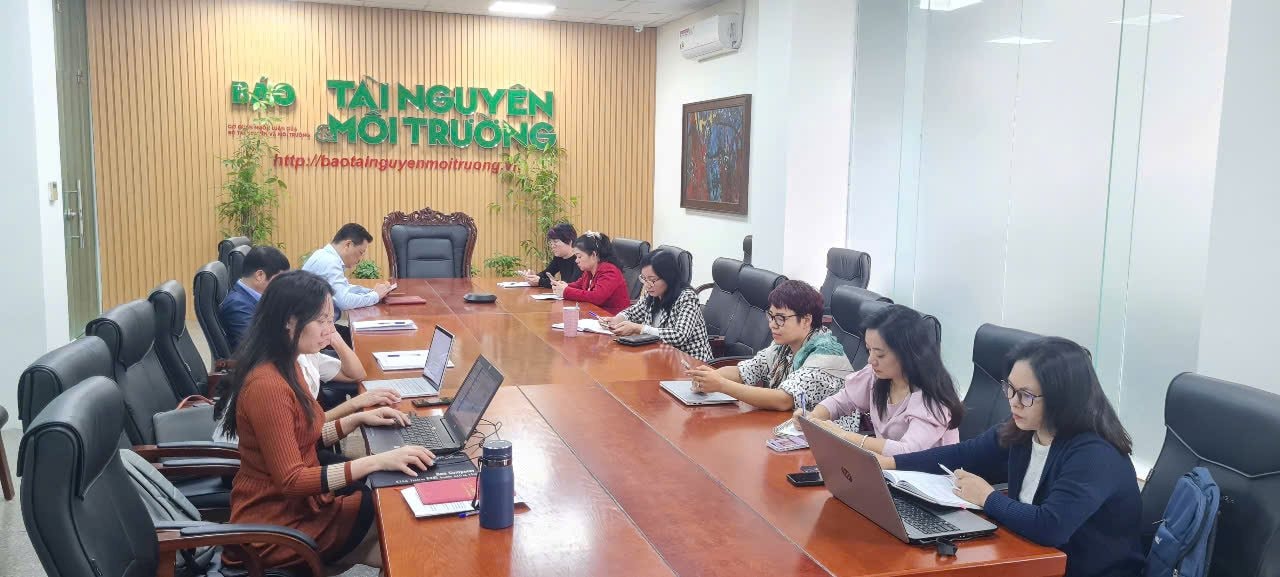 Đảng ủy Bộ TN&MT tham dự trực tuyến Hội nghị tập huấn công tác tổ chức Đại hội Đảng bộ các cấp
